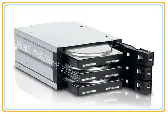 

INNO 6203SSW 3*3.5"hot-swap HDD internal enclosure occupy 2*5.25"CD-ROM space