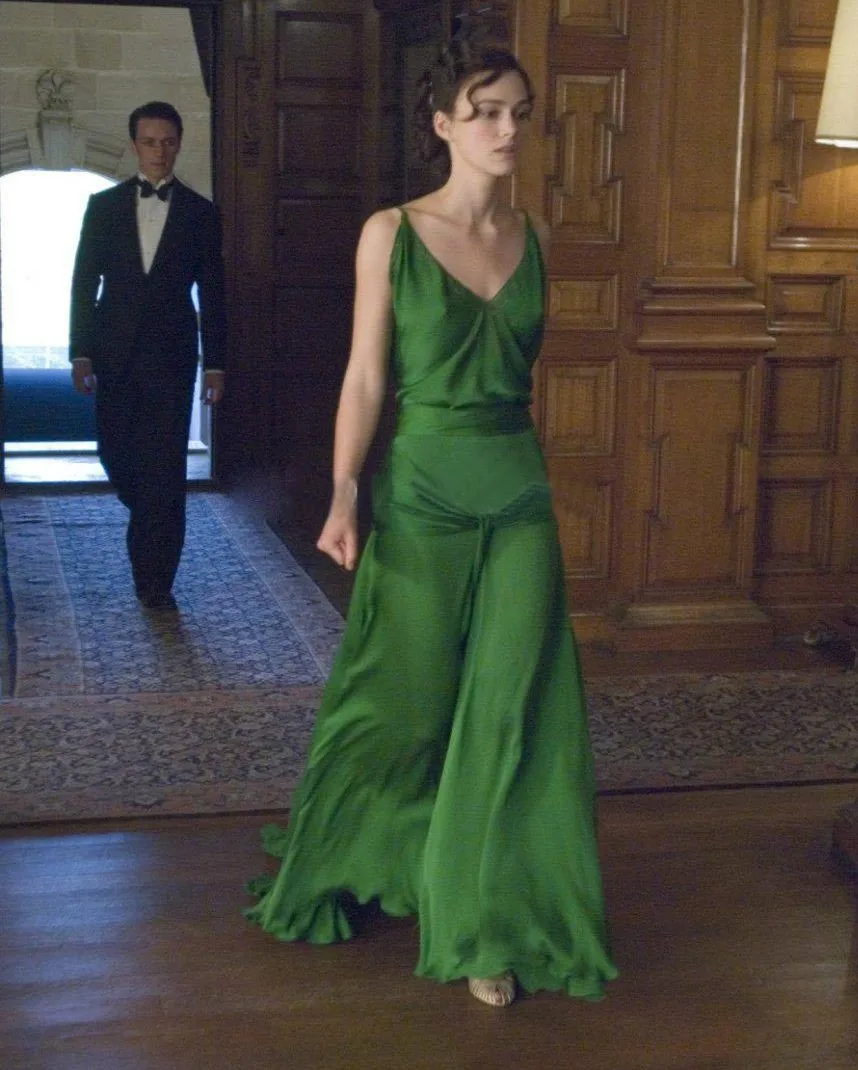 Lovely Green Prom Dresses 2017 On Keira Knightley From The Movie
