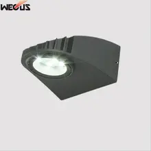 WECUS) Водонепроницаемый полукруглый настенный светильник, настенный светодиодный настенный светильник для двора, настенный светильник для лобби отеля виллы