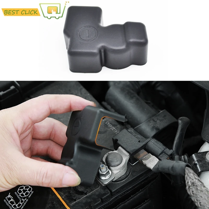 

For Hyundai Veloster I40 Grandeur Azera Aslan 2011-2018 Battery Batteries Negative Electrode Protector Terminal Pole Cover Kit