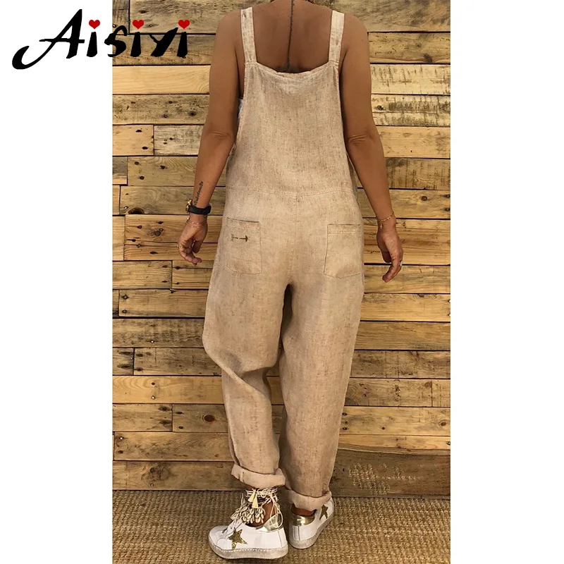 Linen bib overalls Clearance