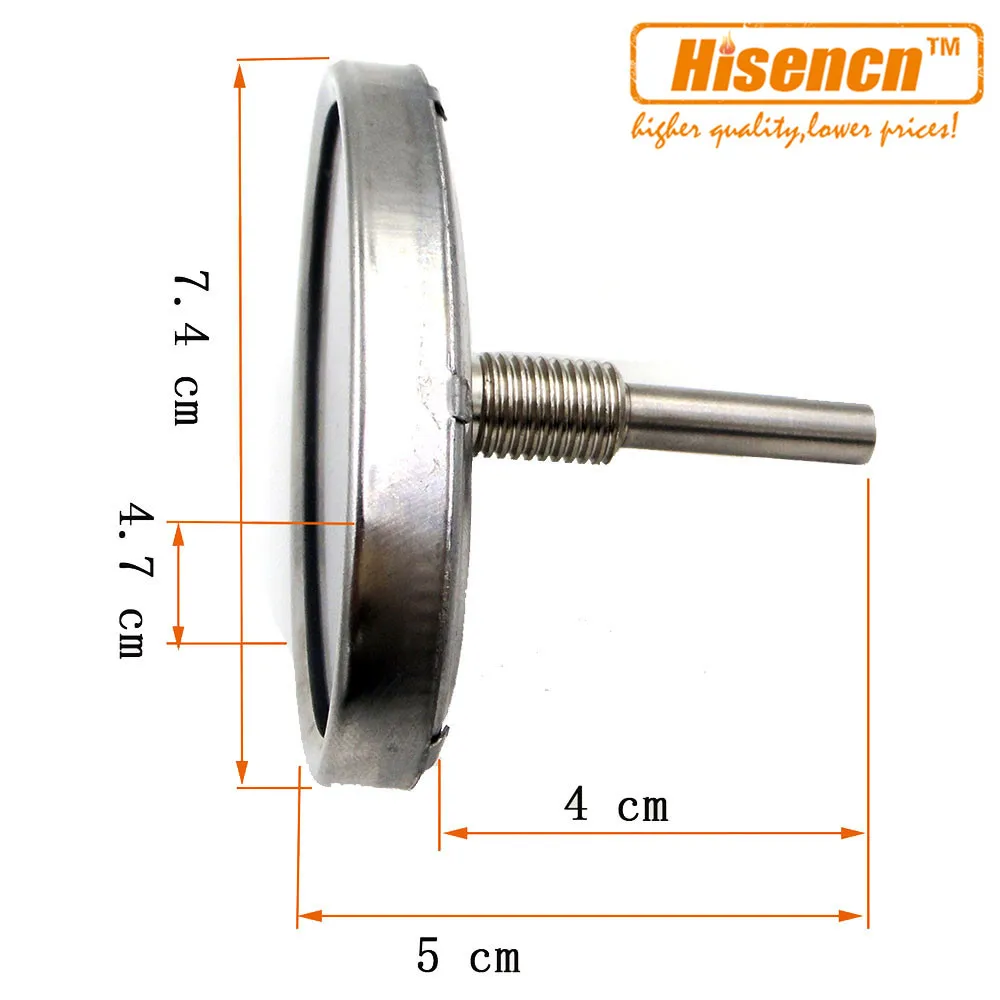 Hisencn 01T01 барбекю дымовой гриль датчик температуры барбекю кемпинг повара овальной формы Мяса термометр гриль запасные части
