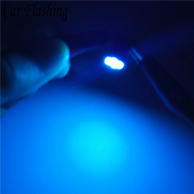 Автомобильный мигающий 30 шт./лот синий светодиод T10 8 smd светодиодов 8SMD led 194 168 192 W5W