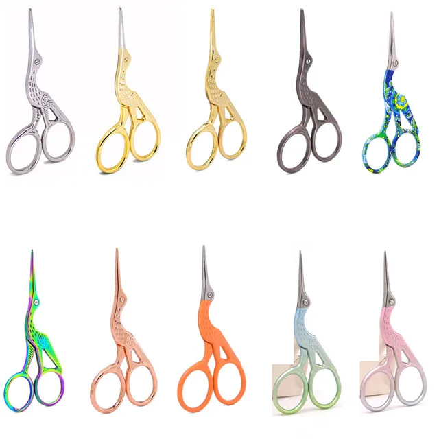 Sharp Pointed Small Scissors for Sewing Needlework Exquisite High-quality  Craft Scissors Stainless Steel Zig Zag Fabric Scissors