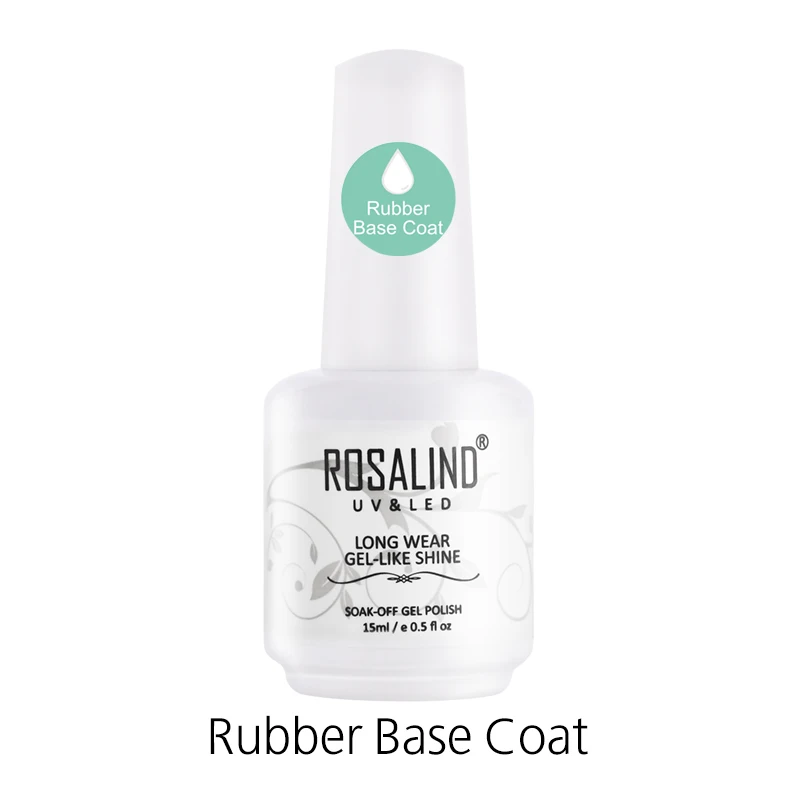 RHRBASE ROSALIND Гель-лак для ногтей Набор для маникюрный лак Vernis полуперманентный УФ все для ногтей искусство основа грунтовка Гель-лак верхнее покрытие - Цвет: RHRBASE