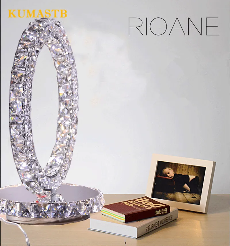 Round Crystal Table Lamp 11