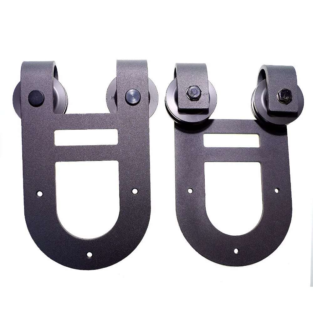 Lwzh 16ft 20ft Sliding Door Hardware Kits America Style Double