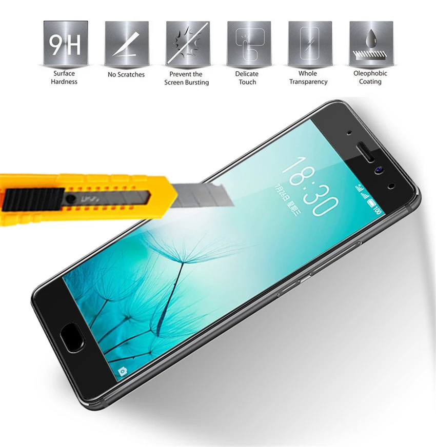 

2PCS For Meizu Pro7 Tempered Glass Pro 7 7Pro Glass HD Clear Full Coverage Screen Protector 9H hardness Glass Film