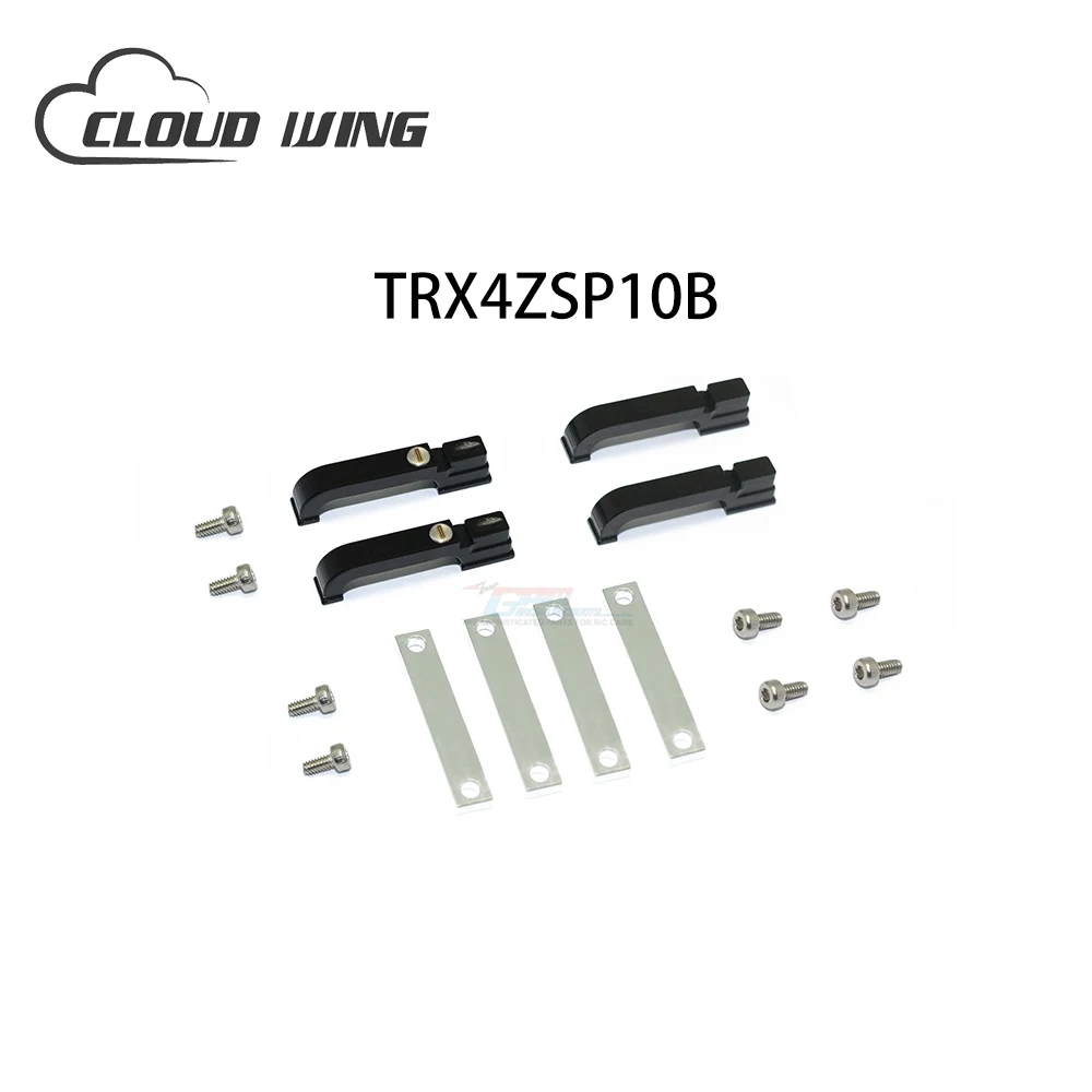 

1Set Aluminum Alloy Car Door Handle Doorknob TRX-4 DIY Refitting And Upgrading Accessories For RC Climbing Car