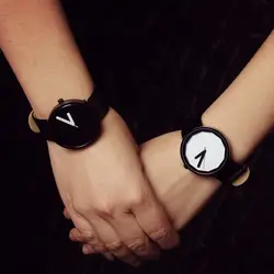 BGG бренд дамы просто смотреть Face минималистский Стиль Женские кварцевые наручные часы кожаный ремешок Для женщин Мода Повседневное часы