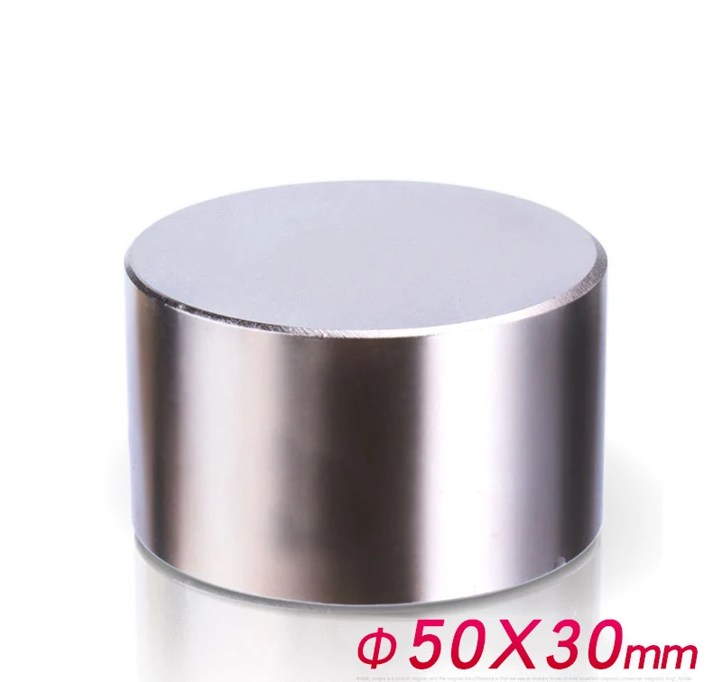 1 шт. неодимовый магнит 50x30 мм N52 супер сильный Круглый магнит редкоземельный NdFeb N38 50*30 мм сильнейший постоянный мощный магнит