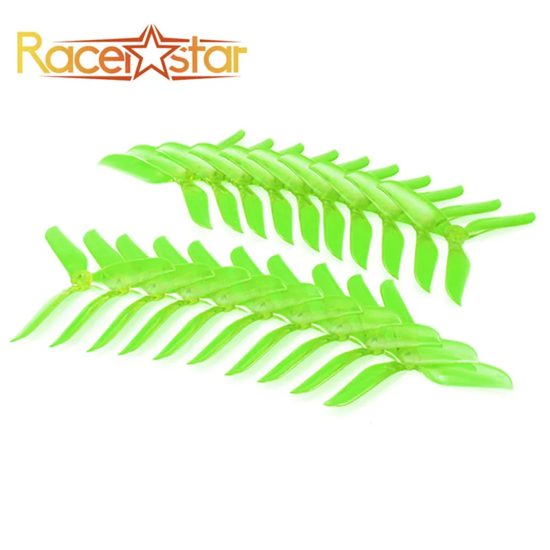 

10 Pairs Racerstar V2 5048 5x4.8x3 3 Blade Racing Propeller Prop 5mm Mounting Hole for FPV Racer RC Drone Quadcopter Multirotor