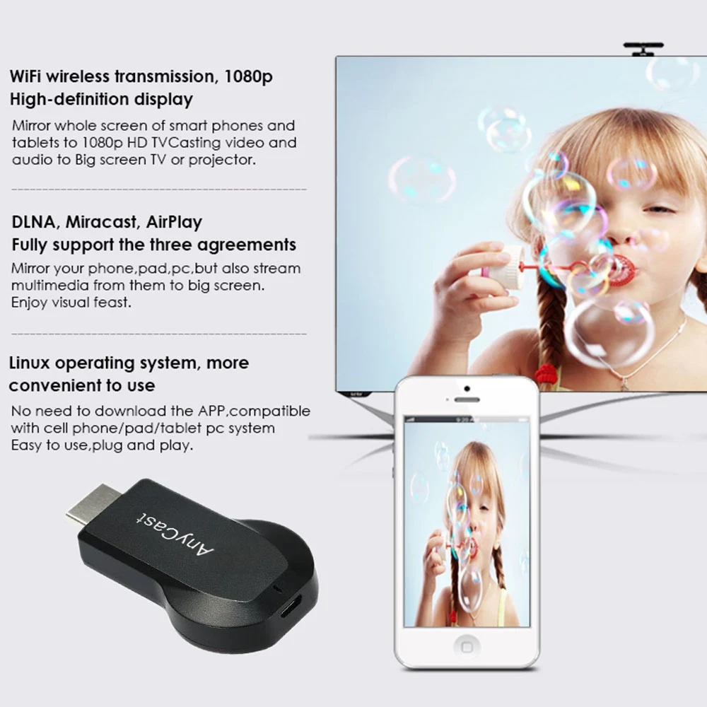 50 компл mirascreen M9 плюс M2 M4 плюс M100 ezcast miracast Air Play hdmi 1080 p tv stick Wi-Fi Дисплей приемник