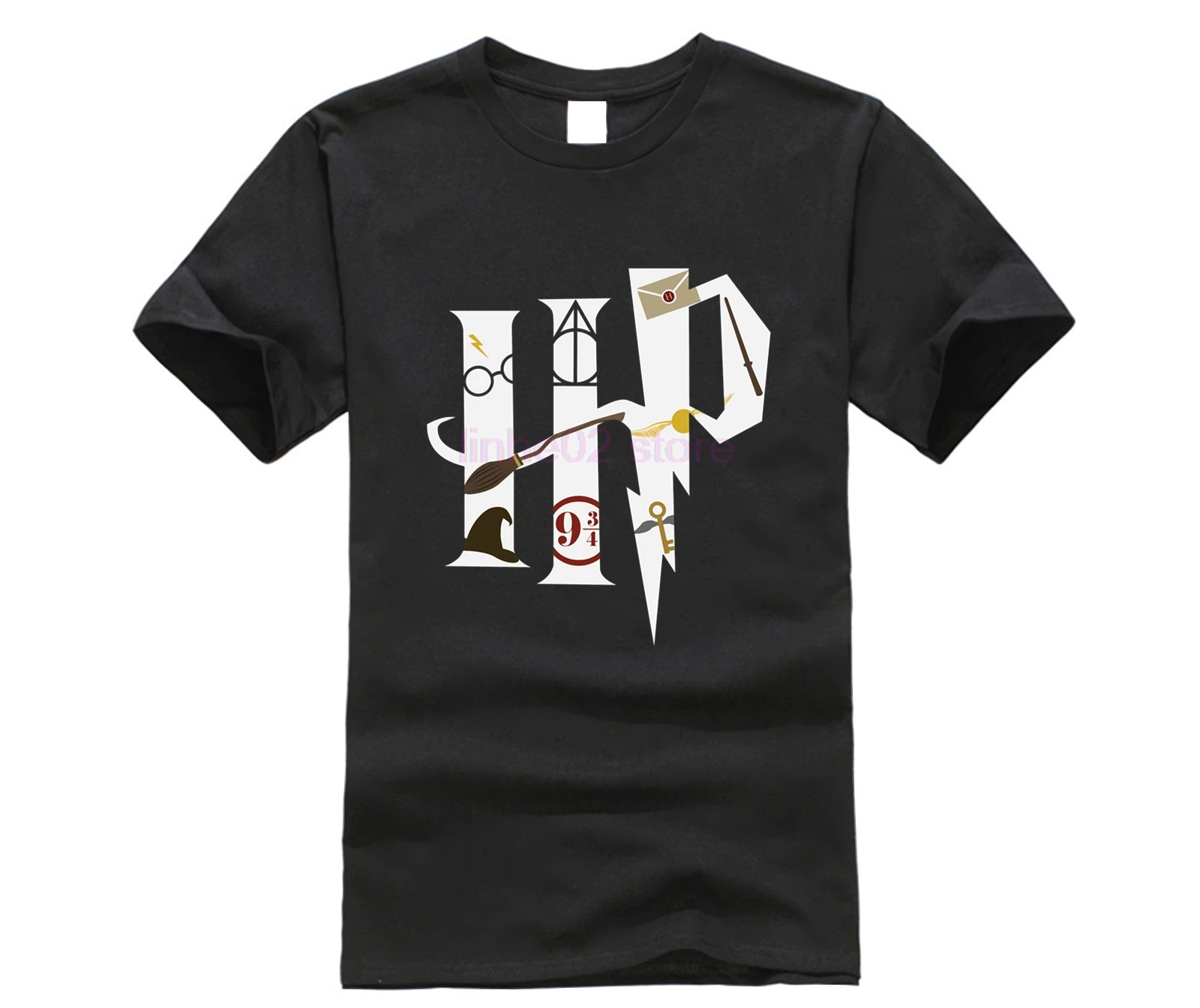 

harry men shirt The Magical World of harry (White) T-Shirt potter top tee