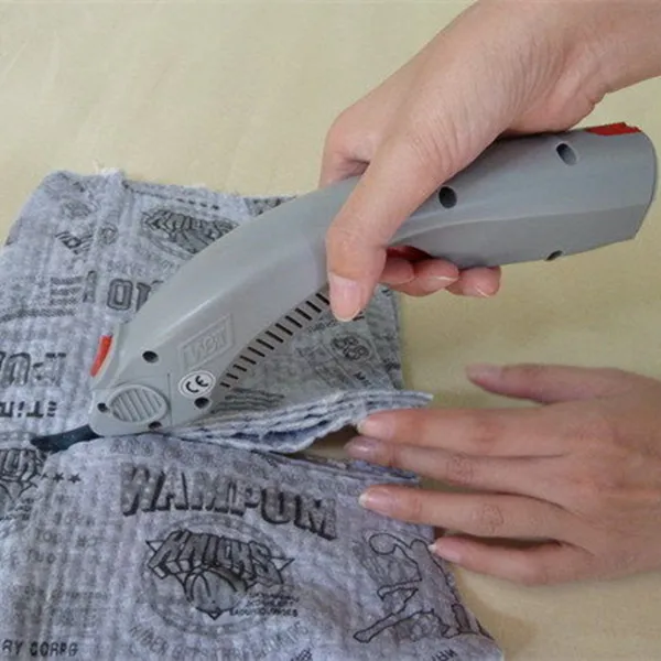 1 шт. электрические ножницы для ткани резак электрические ножницы для ткани текстиль кожа