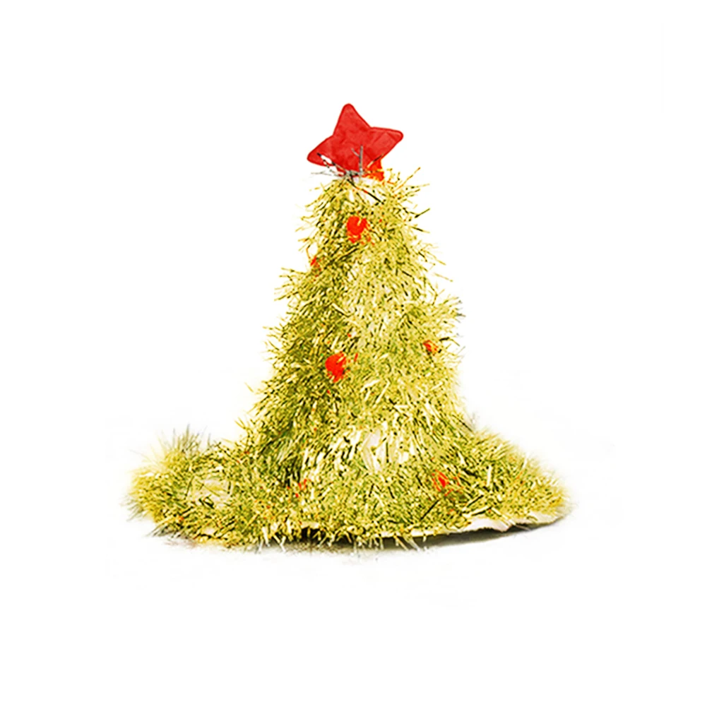 4 Colors Christmas Tree Hat Children 