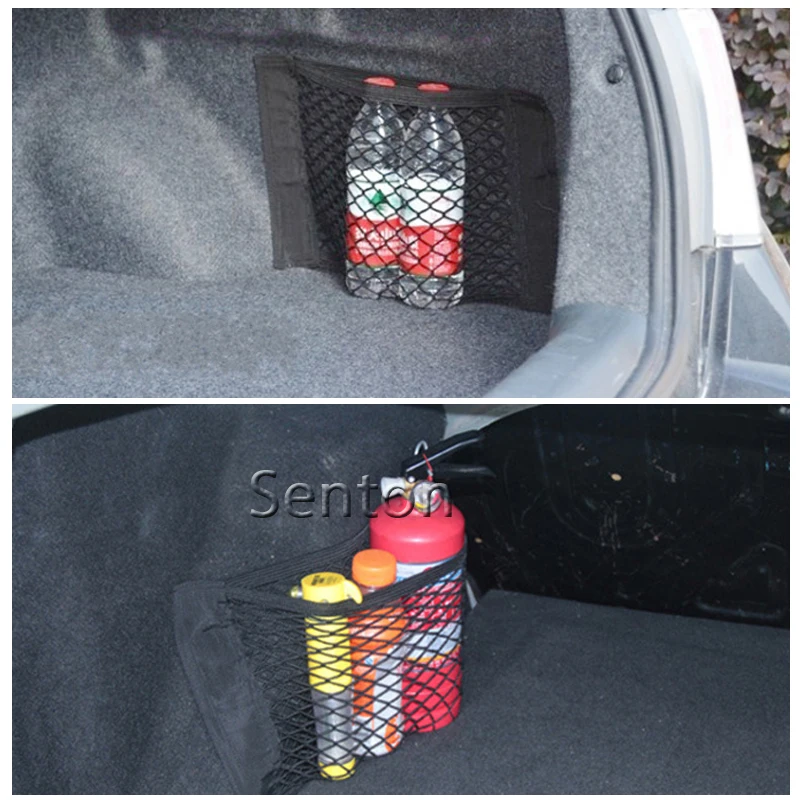 Car Trunk Box Storage Bag Mesh Net Bag for Honda Civic 2018 Accord 2003 2007 Fit Crv Lada vesta Seat Ibiza 6L 6J Leon FR 2 Altea
