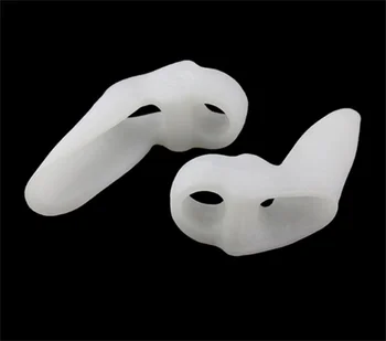 

Silicone Gel Foot Two Hole Toe Separator Thumb Valgus Protector Corrector Bunion Adjuster Hallux Valgus Guard / by dhl 1000pair