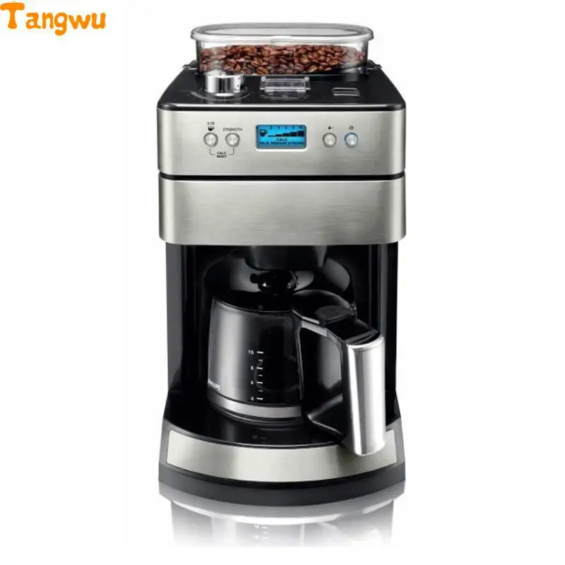 Free shipping Grinding automatic coffee machine grinder household dual
