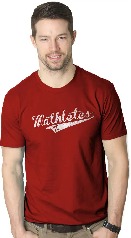 Mathletes الرياضيات فريق T قميص مضحك الرياضيات والرياضة مستوحاة Tee الهيب هوب الرجال التي شيرت روك للجنسين t قميص بلوزات على الموضة بارد