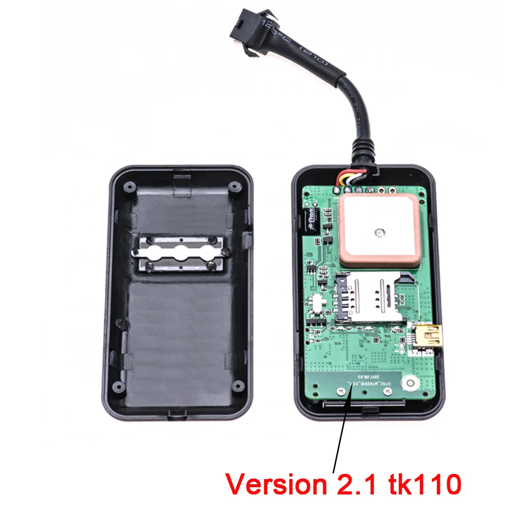 AMPrime GT02 سيارة ميني GPS المقتفي tk110 الوقت الفعلي GSM جي بي آر إس GPS محدد جهاز تتبع المركبات جوجل الرابط الحقيقي الوقت