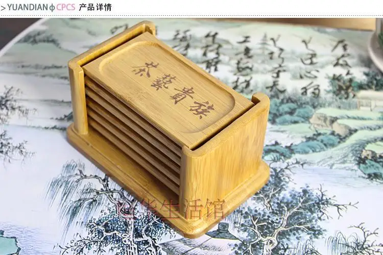 Китайский бамбуковый чайный набор инструментов, нож для Пуэра, ложка, клипса, ситечко, винтажные чайные наборы кунг-фу ручной работы, аксессуары для церемонии