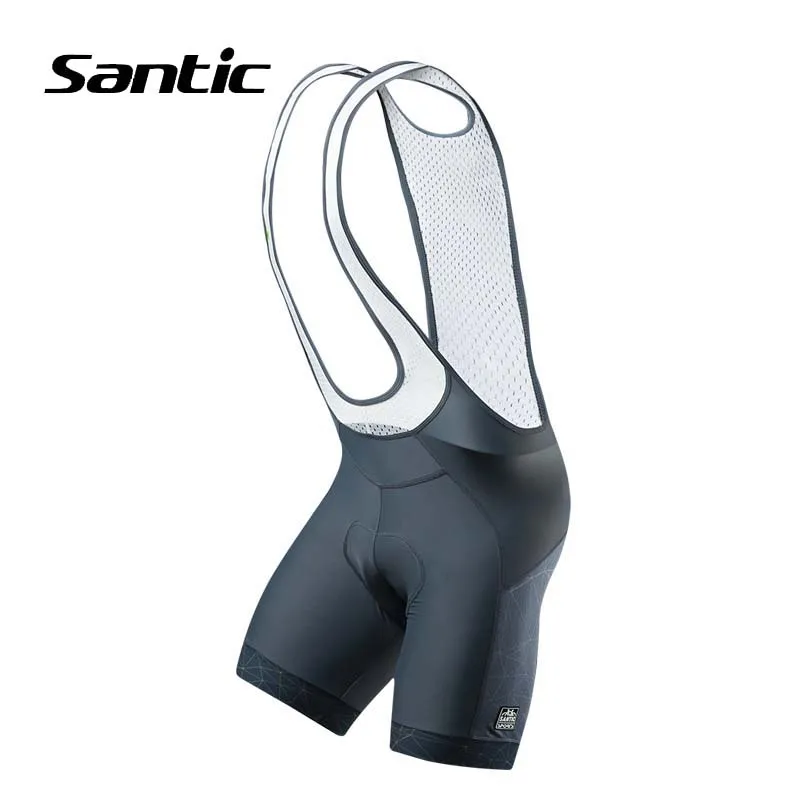 

Santic Cycling Shorts Men Summer Quick Dry Bicycle Shorts Pro Racing Team Bibs Coolmax Sponge Padded Road Mountain Bike Shorts
