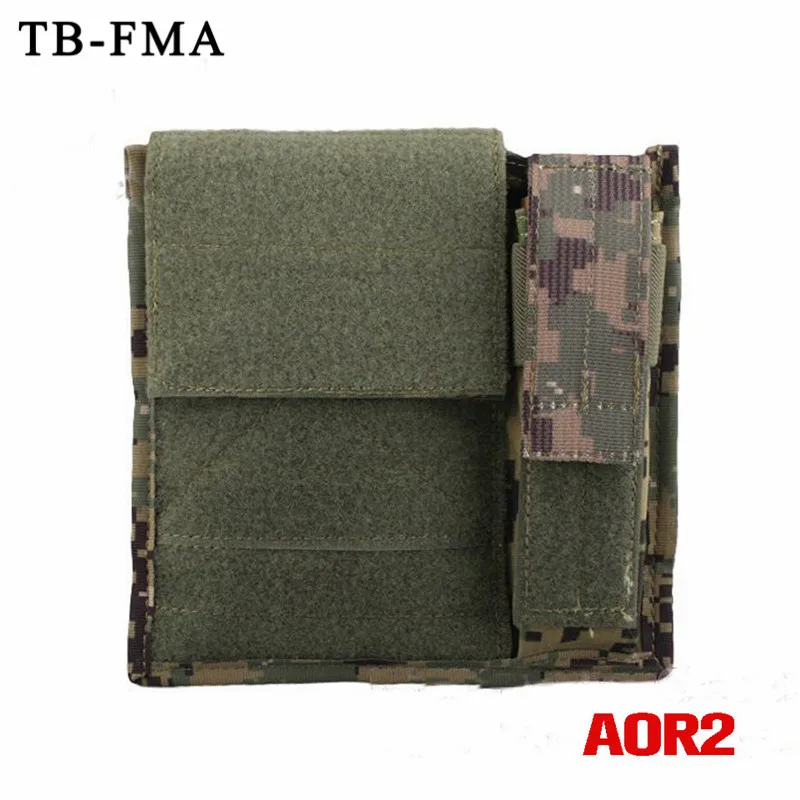AOR2 TB-FMA тактические сумки Admin& Light карта сумка в стиле милитари военный тактический аксессуар мультикам черный для охоты страйкбольная перестрелка - Цвет: AOR2
