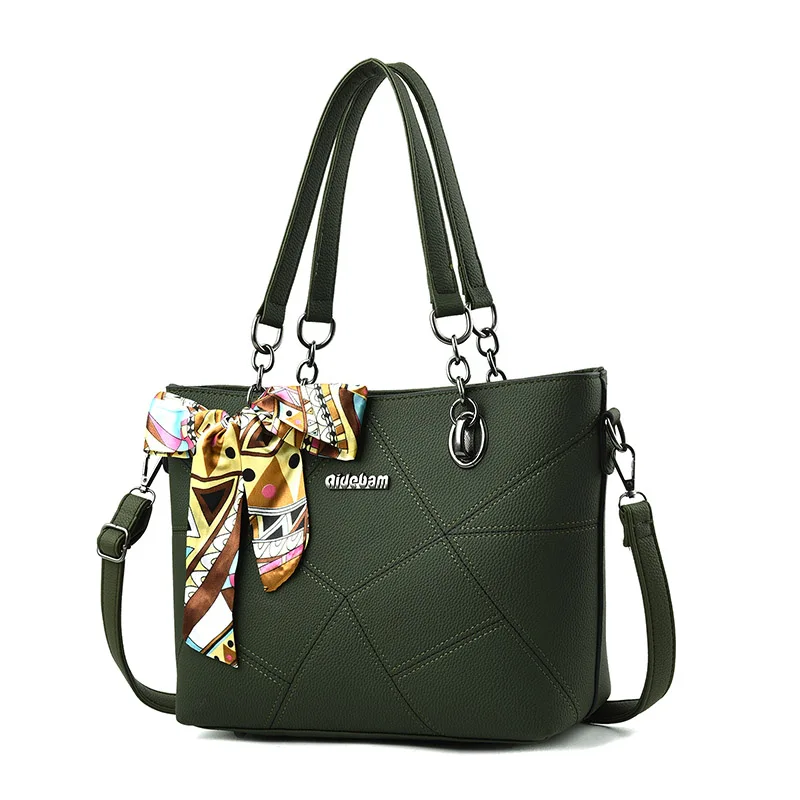 Witfox женские сумки Лето известный бренд Роскошные сумки женские для пляжа новые женские сумки через плечо - Цвет: green
