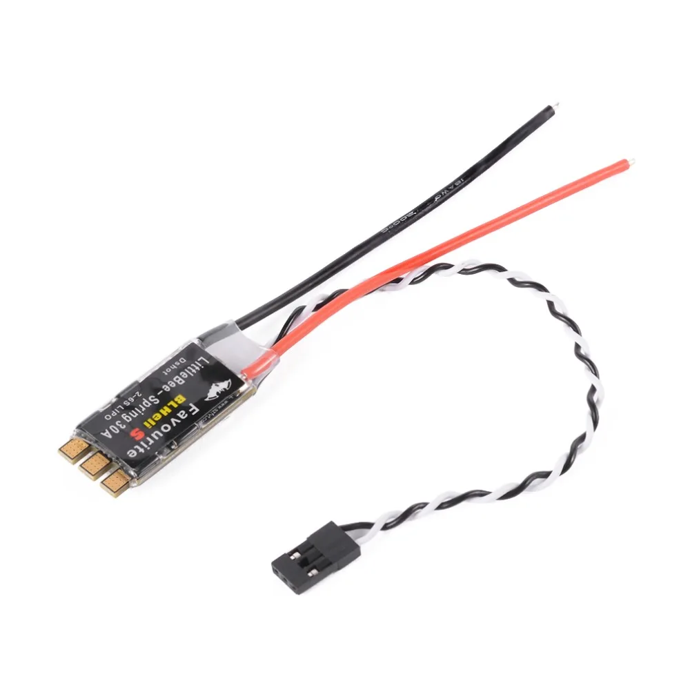 4 шт. оригинальный FVT LITTLEBEE BLlheli s весна 30A ESC 2 6 S поддерживает Mulitshot DSHOT Oneshot42 OneShot125