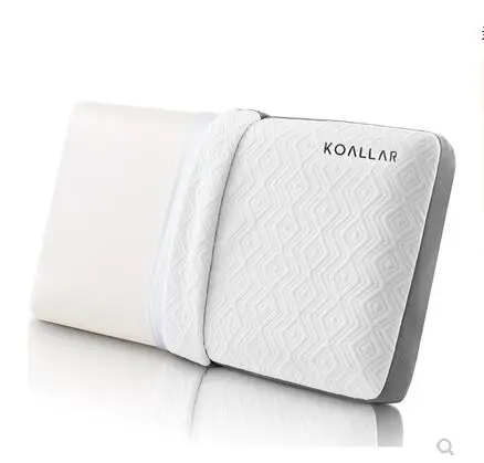 Высокое качество, забота о здоровье, подушка для шеи, Tencel, медленный отскок, Ортопедическая подушка для шеи, Шейная подушка для дома, спальни - Цвет: Белый
