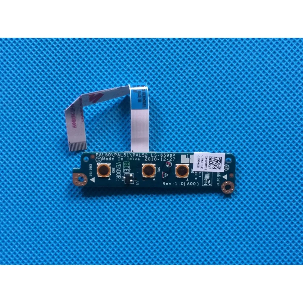 Nuovo Multimedia Tasto Wi-Fi Scheda Interruttori Pal50/Pal51/Pal52 Ls-659Dp/2Wpg1/02Wpg1/435Ng831L01 Per Dell Latitude E6420