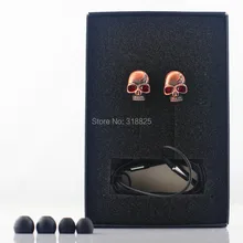 Металлические наушники в стиле черепа, 3,5 мм, наушники-вкладыши, классные наушники, стерео наушники для смартфона и mp3, розничная