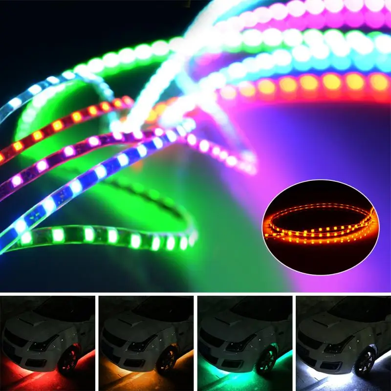Waterproof Car Auto Decorative Flexible LED Strip Light ...