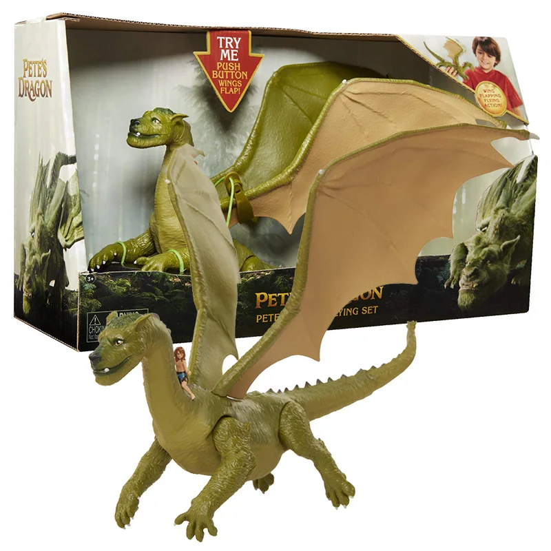 Новый набор летающих игрушек Pete's Dragon Pete &amp Elliot для мальчиков подарки