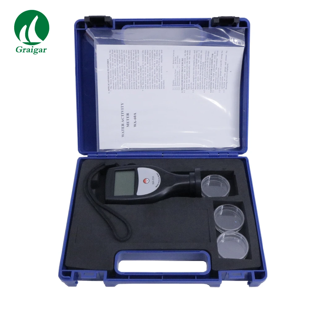 

High Precision Water Activity Meter WA-60A can be Used to Measure the Water Activity of Foods