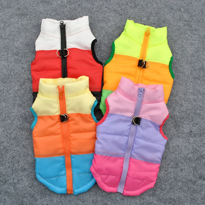 

Waterproof Pet Dog Vest Padded Puppy Coat Jacket Warm Winter Dog Clothes For Small Medium Large Dogs Chihuahua Clothing Apparel
