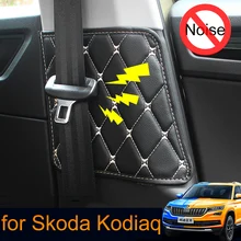 Seggiolino auto Cintura di Protezione Crash Pad Mat Per Skoda Kodiaq 2017 2018 Car Styling Accessori per Interni Auto