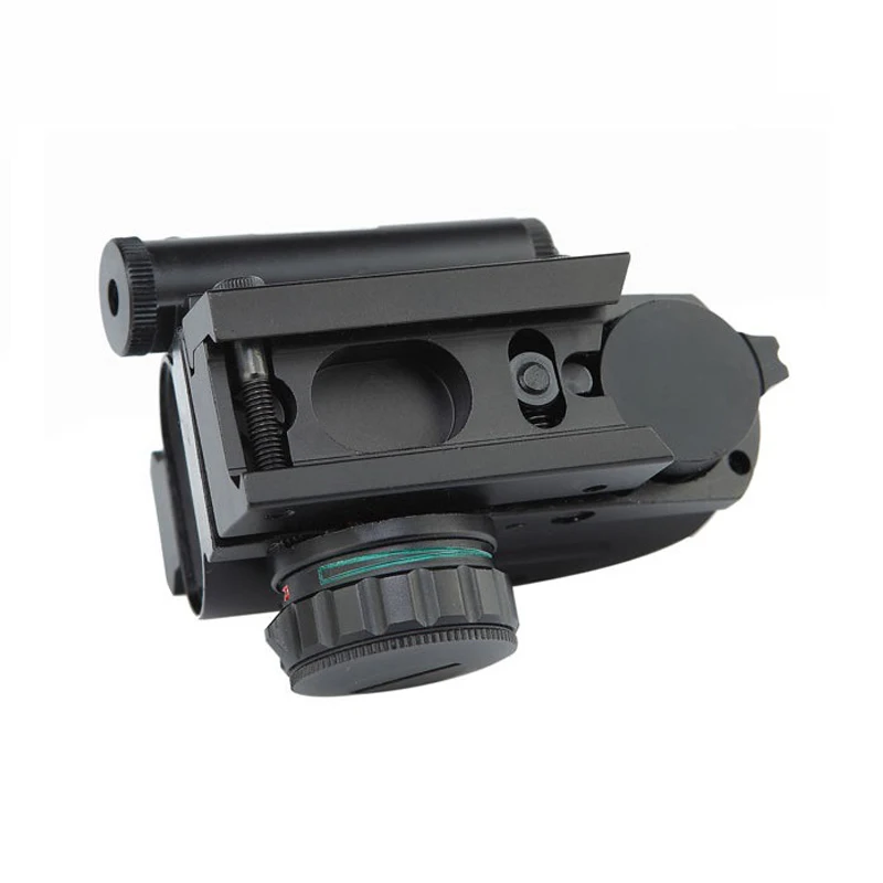 AR 15 accessories tactical 4 reticle 1x22 green red dot scope reflex sight with red laser sight picatinny rail for hunting rifle (5)