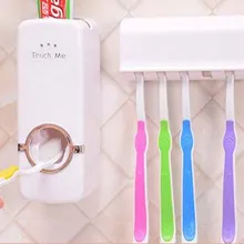 1 набор продуктов ленивого человека Диспенсер зубной пасты, для зубной щетки автоматические наборы держателей, комплекты зубных щеток для семьи аксессуары для ванной комнаты