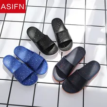 ASIFN/тапочки; мужская летняя пляжная одежда; шлепанцы; вьетнамки на толстой нескользящей подошве; домашние сандалии для ванной и отдыха