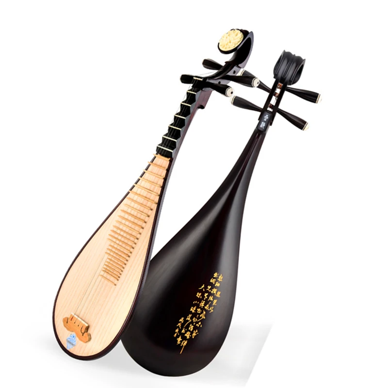 Chinese Lute Pipa Rosewood National String Music Instrument Pi Pa 