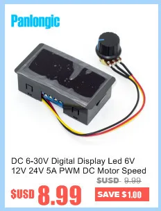 Panlongic 24 V/36 V 30A DC щеточный регулятор скорости двигателя PWM контроллер 1000W с акселератором ножной педали Холла