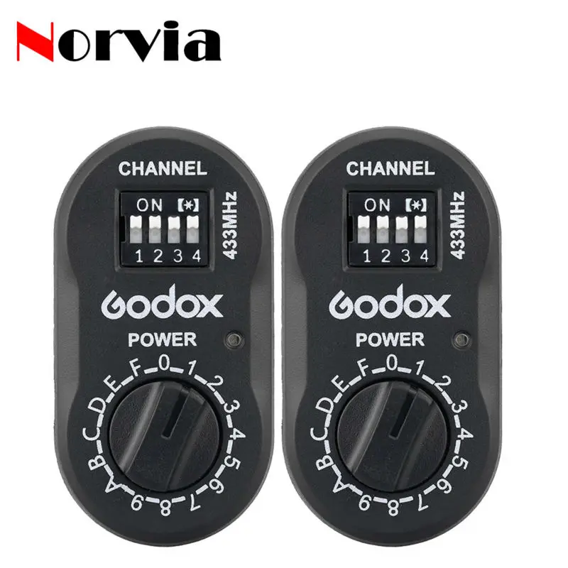 

2x Godox FTR-16 Receiver Wireless Power Controller Remote Flash Trigger for Nikon Godox AD180 AD360 SK300 SK400 Camera Flash