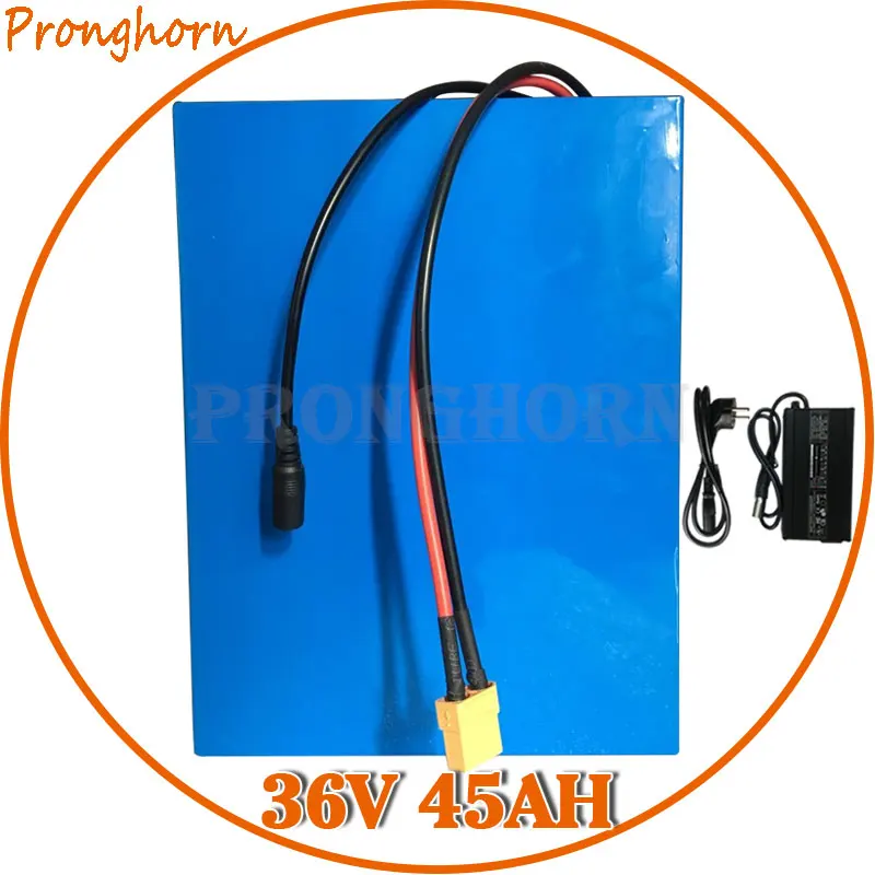 Excellent 36 Volt EBike Lithium Battery Pack 36V 45AH Electric Bike Battery 36V 45AH Lithium Battery for 1000W 1500W Motor With 5A Charger 0 Excellent 36 Volt EBike Lithium Battery Pack 36V 45AH Electric Bike Battery 36V 45AH Lithium Battery for 1000W 1500W Motor With 5A Charger 0