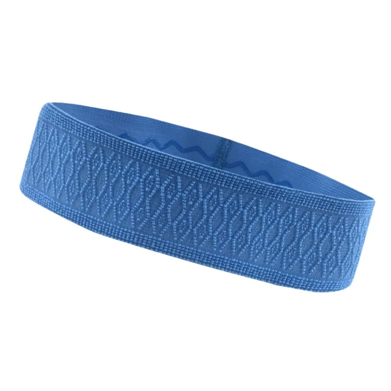 Sweatband Для женщин \ оголовье чистый лентой эластичный хлопок пот-абсорбент быстросохнущие повязка спорта Йога