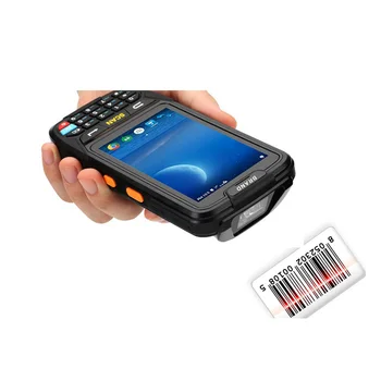 

Bluetooth touch screen 4.0 handheld pc barcode scanner price qr code portable mobile data management handheld terminal android