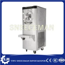 24-28L/H из нержавеющей стали Настольный твердое мороженое машина 9.5L твердое мороженое делая машину