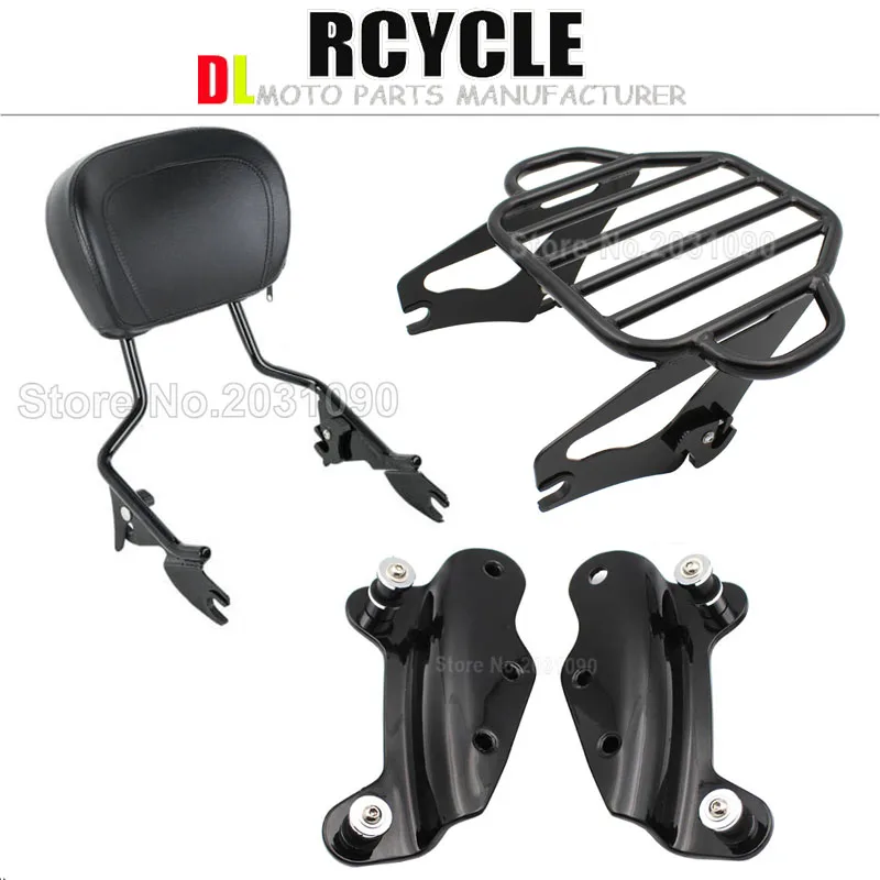 Спинка Sissybar + док-оборудование багажная стойка для Harley Touring 2009-2013 | Автомобили и