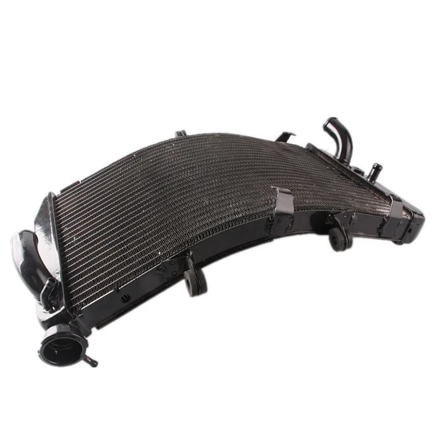 Мотоцикл кулер охлаждение радиатора для Honda CBR600 F4i 2001 2002 2003 2004 2005 2006 черный Алюминий